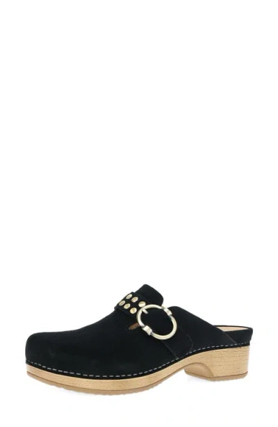 Dansko Branson Studded Platform Clog In Black
