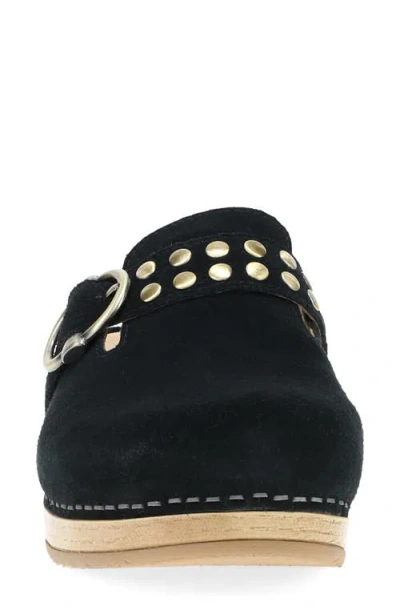 Dansko Branson Studded Platform Clog In Black
