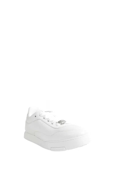 Givenchy White Yard Leather Sneakers In White