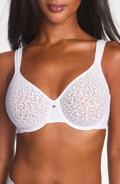 Wacoal High Bar Underwire Bra In White