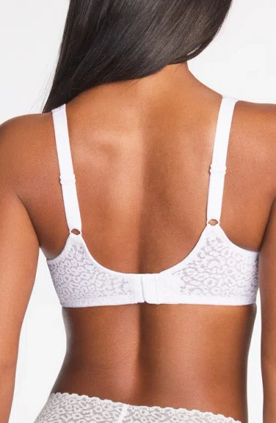 Wacoal High Bar Underwire Bra In White