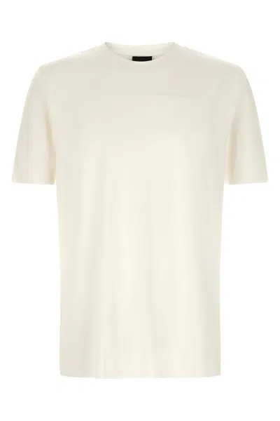 Thom Krom Geometric-stitching T-shirt In White