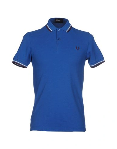 Fred Perry Polo Shirt In Azure