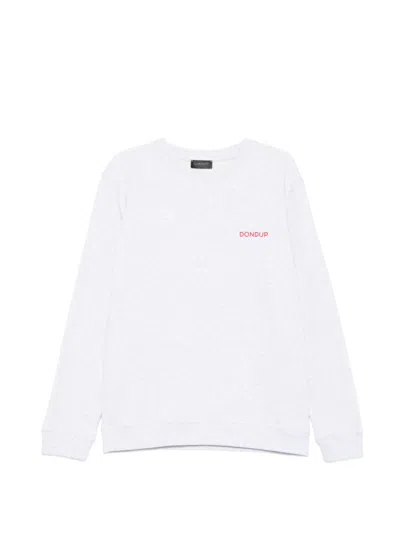 Dondup Logo-print Sweatshirt In White