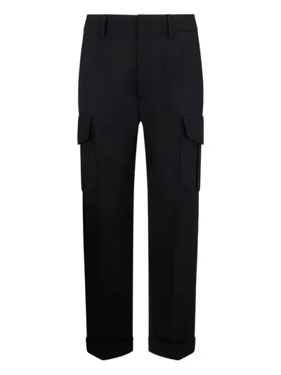 Dsquared2 Belt-loop Cargo Pants In Black