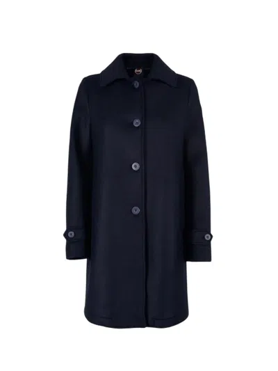 Colmar Single-breasted Wool-blend Coat In Blue