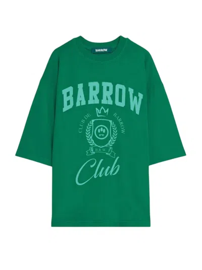 Barrow Logo-print T-shirt In Green