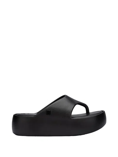 Melissa Platform Slides In Black