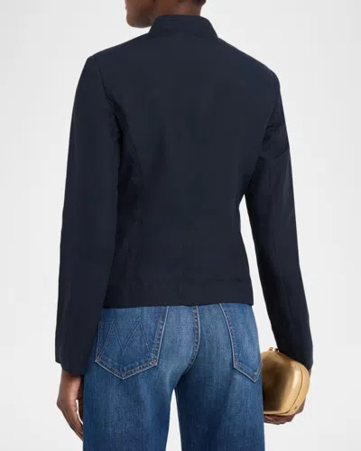 Rag & Bone Mercer Linen Blazer In Animal Print