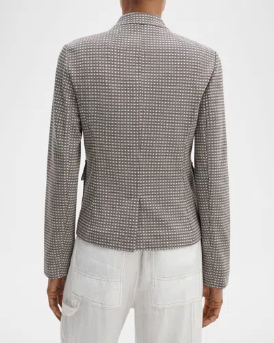 Rag & Bone Mercer Ponte Blazer Jacket In Black