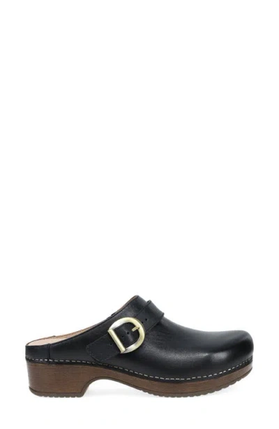 Dansko Baylor Platform Mule In Black