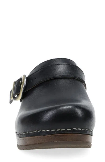 Dansko Baylor Platform Mule In Black