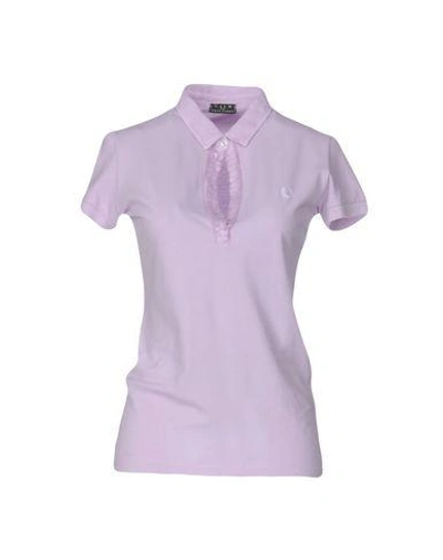 Fred Perry Polo Shirts In Pink