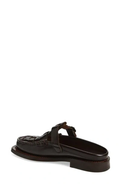 Hereu Bonell Woven Mule In Black