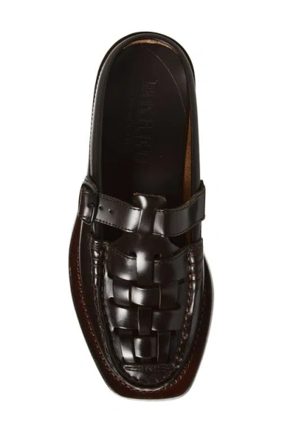 Hereu Bonell Woven Mule In Black