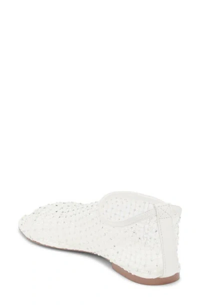 Steve Madden Mino Flat In White