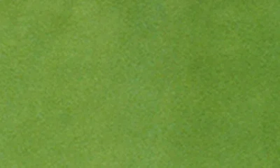 Staud Crest Suede Mini Skirt In Green