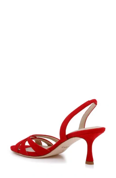 L'agence Colwill Slingback Sandal In Red