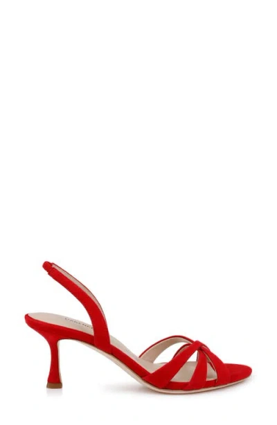 L'agence Colwill Slingback Sandal In Red
