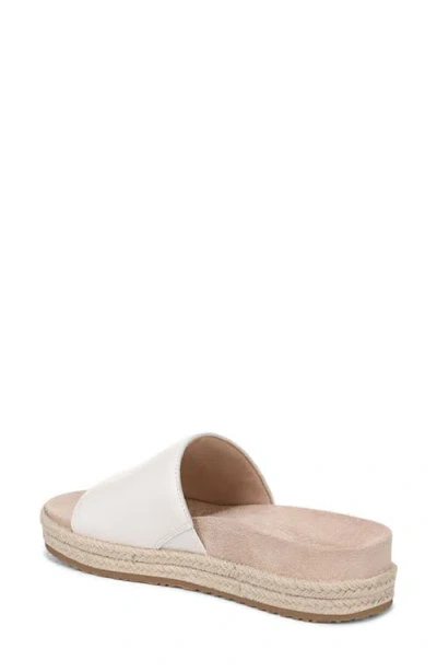 Vionic Yasmina Platform Slide Sandal In White