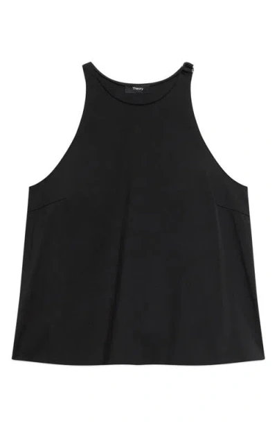 Theory Wool-blend Shell In Black