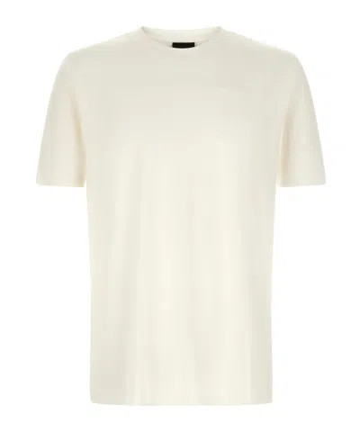 Thom Krom Geometric-stitching T-shirt In White