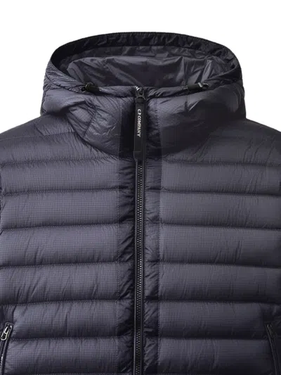 C.p. Company D,d. Shell Down Jacket In Blue