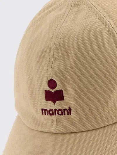 Isabel Marant Curved Brim Baseball Hat Adjustable Strap In Brown