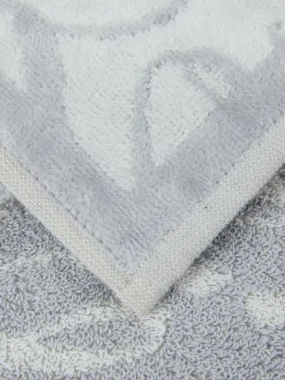 Philipp Plein Bath And Beach Towels Lifestyle In White
