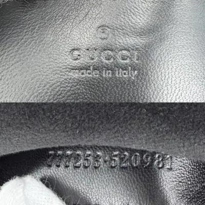 Pre-owned Gucci Black Leather Backpack ()