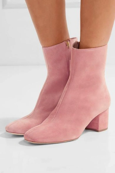 Shop Brother Vellies Kaya Suede Ankle Boots