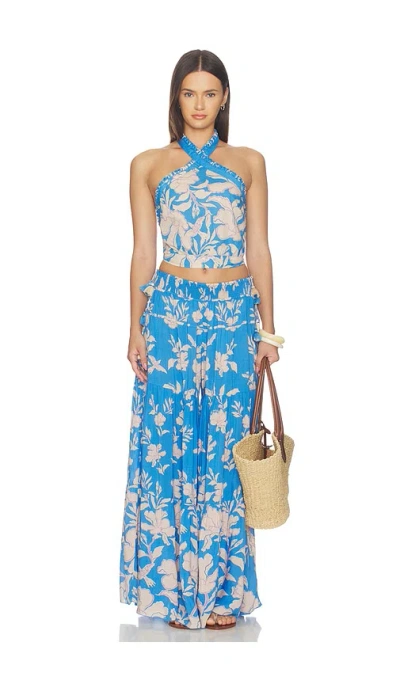 Poupette St Barth Suma  トップ In Blue