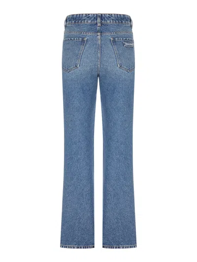 Miu Miu Multi-pocket Jeans In Blue
