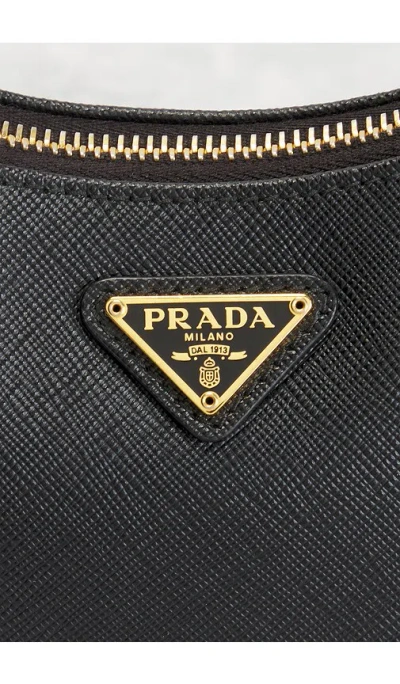 Fwrd Renew Prada バッグ In Black