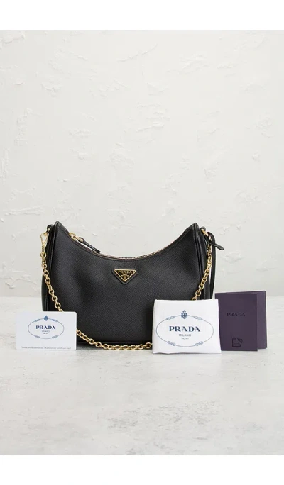 Fwrd Renew Prada バッグ In Black
