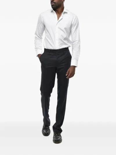 Corneliani Tailored Trousers In Black