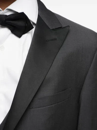 Corneliani Single-breasted Suit In Gray