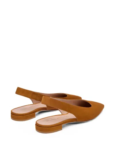 Stuart Weitzman Stassi Pointed-toe Slingback Pumps In Multi