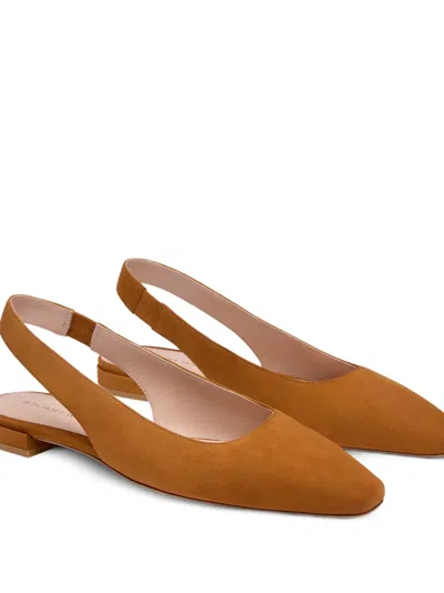 Stuart Weitzman Stassi Pointed-toe Slingback Pumps In Multi