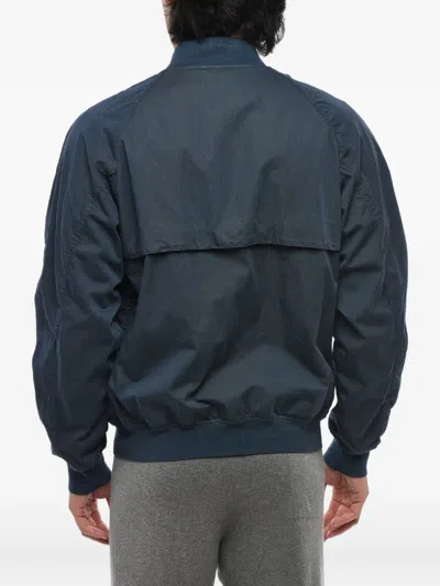 Corneliani Zip-up Bomber Jacket In Blue