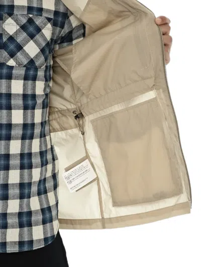 Woolrich Hooded Drawstring Utility Jacket In Multi