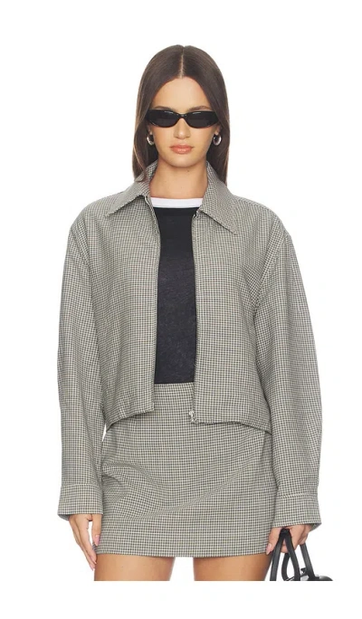 Rag & Bone Krista Wool Jacket In Gray