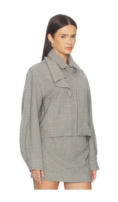 Rag & Bone Krista Wool Jacket In Gray