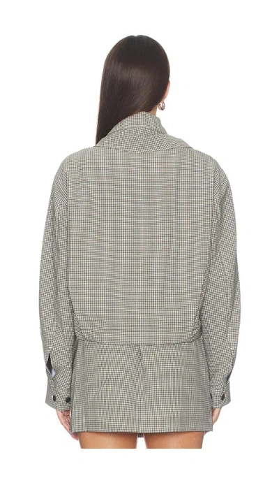 Rag & Bone Krista Wool Jacket In Gray
