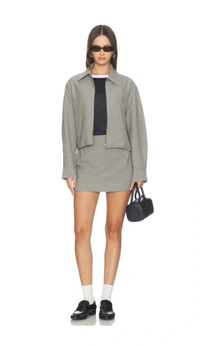Rag & Bone Krista Wool Jacket In Gray