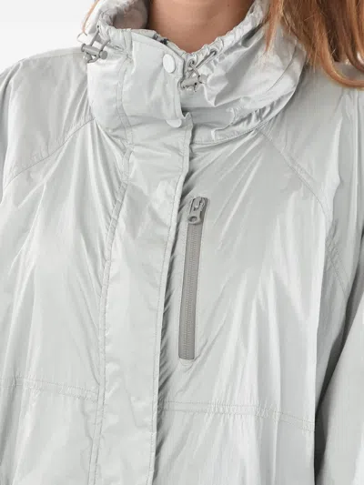 Woolrich Dauphine Over Drawstring Jacket In Gray