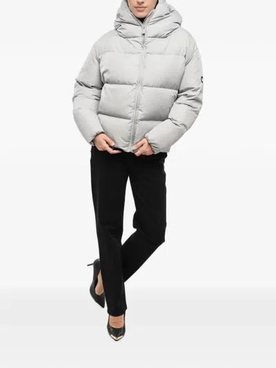 Bacon Cloud Quilted Jacket In Gray