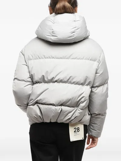 Bacon Cloud Quilted Jacket In Gray