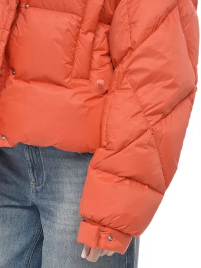 Bacon Puffa Cropped Puffer Jacket In Multi
