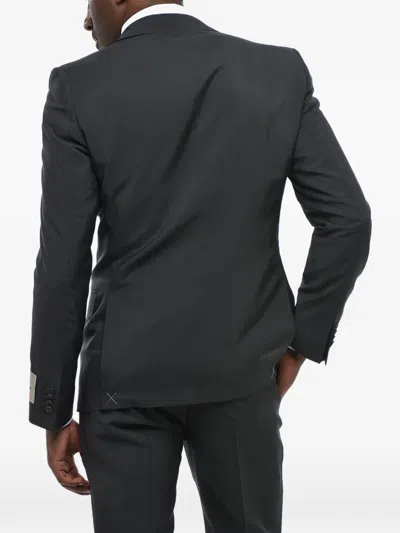 Corneliani Single-breasted Suit In Gray